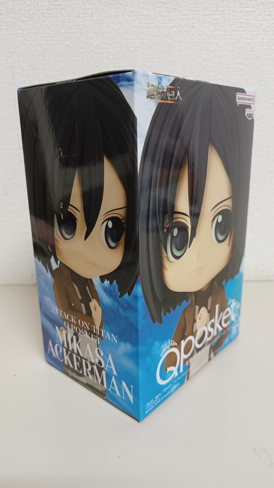 Q Posket Mikasa Ackerman Figur A Neu Original Japan ungeöffnet Attack on Titan