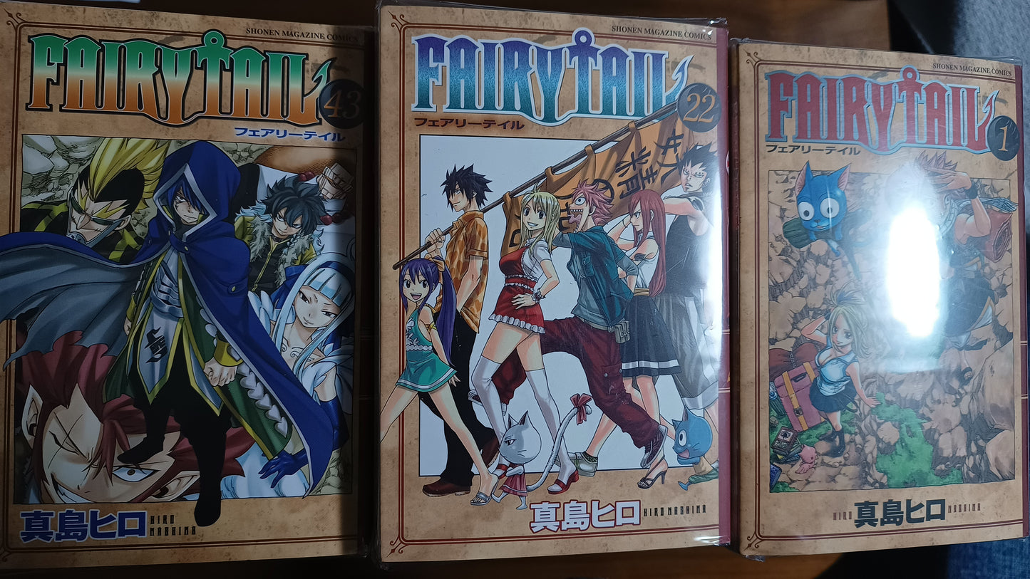 Fairy Tail 01-63 Complete Manga Japanese Japanisch Komplett