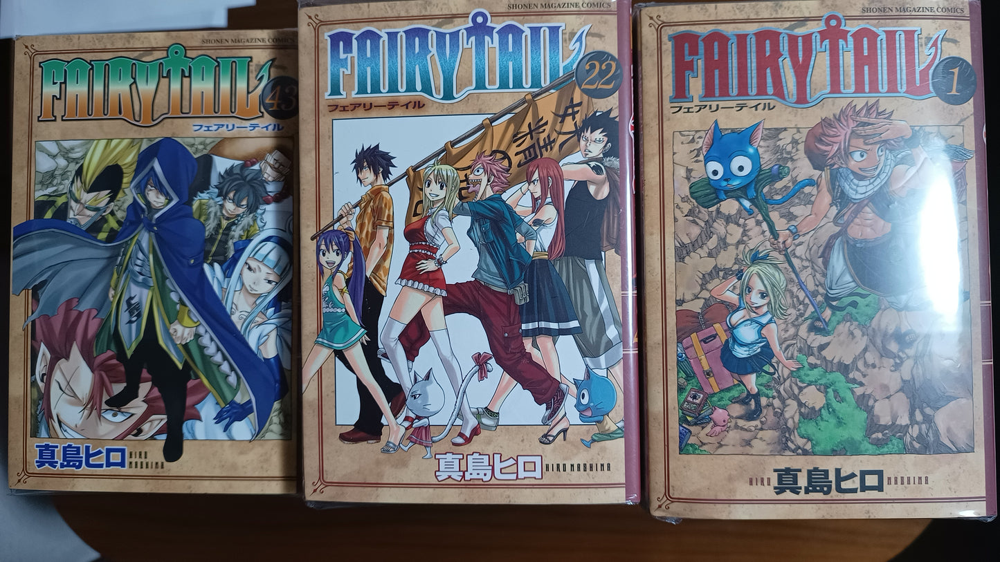 Fairy Tail 01-63 Complete Manga Japanese Japanisch Komplett